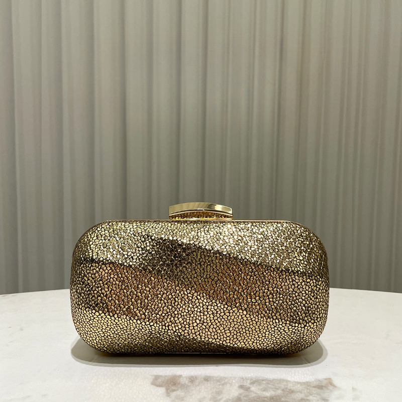 Women'S Evening Bags - Glitter Metallic Texture Evening Bags for