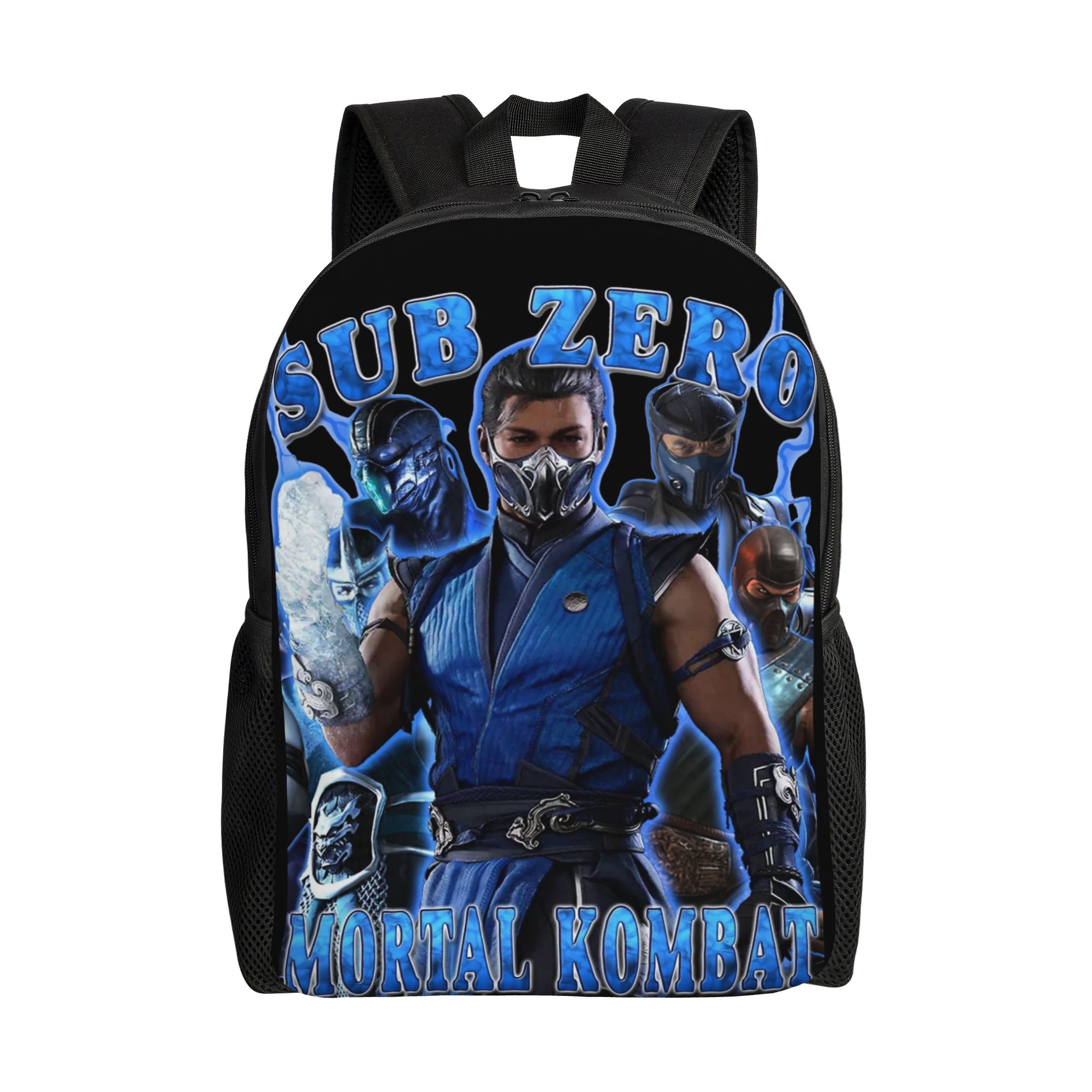 Women Bags Mk - Mortal Kombat Sub Zero MK Backpack