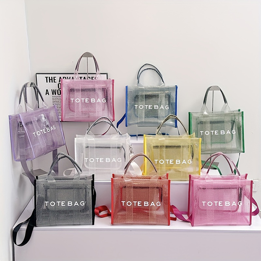 Women Bags White - Fashion New High Capacity PVC Women's