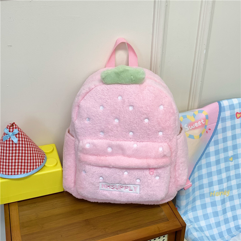 Plush Strawberry Classic Solid - Women Bags Sale review and price