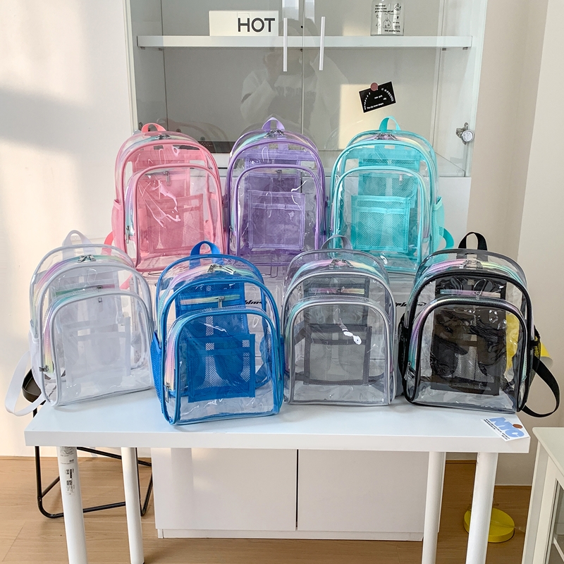 PVC Transparent Zipper Large C - Women Bags Sale review and price