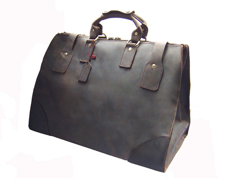 Vintage Crazy Horse Genuine Le - Doctor Bag Leather review and price
