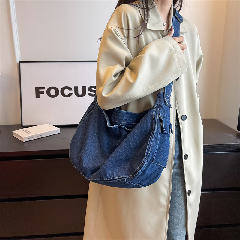 Women's Vintage Denim Hobo Bag - Women Bags Jeans review and price
