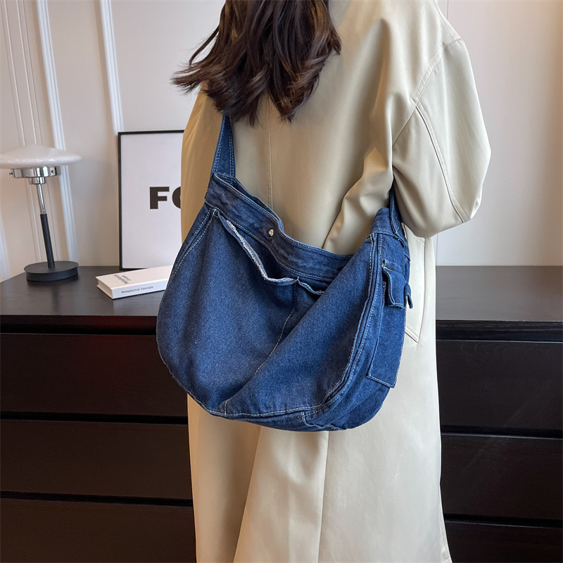 Women's Vintage Denim Hobo Bag - Women Bags Jeans review and price