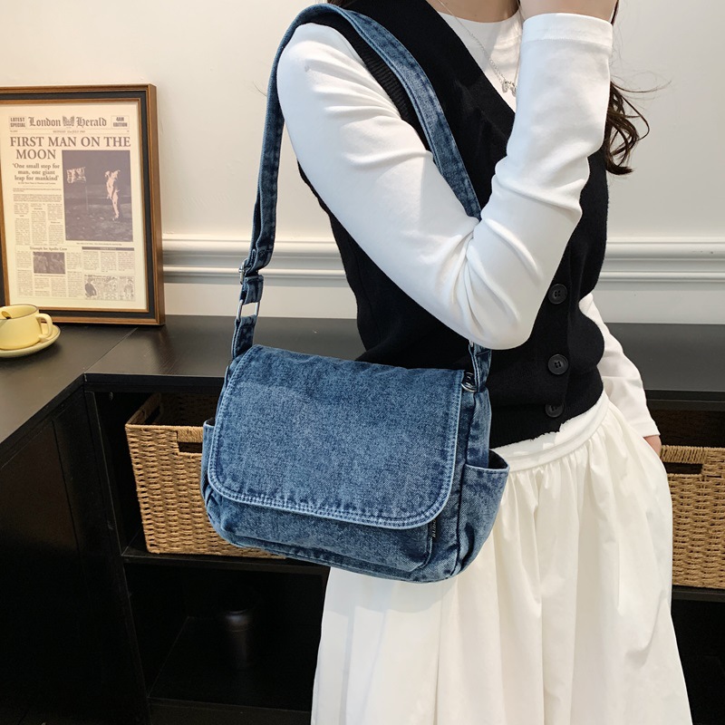 Vintage Denim Flap Messenger B - Women Bags Jeans review and price