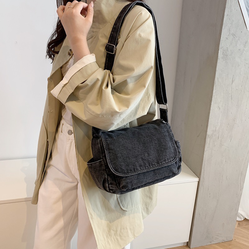 Vintage Denim Flap Messenger B - Women Bags Jeans review and price