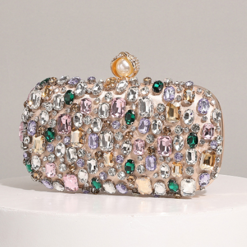 New Color Diamond Set Banquet  - Women'S Evening Bags review and price