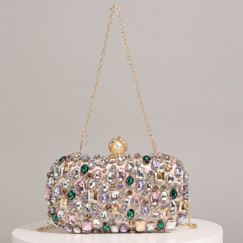 New Color Diamond Set Banquet  - Women'S Evening Bags review and price
