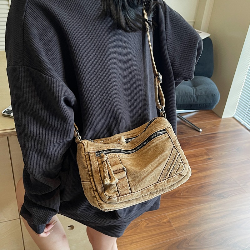 Women's Washed Denim Crossbody - Women Bags Jeans review and price