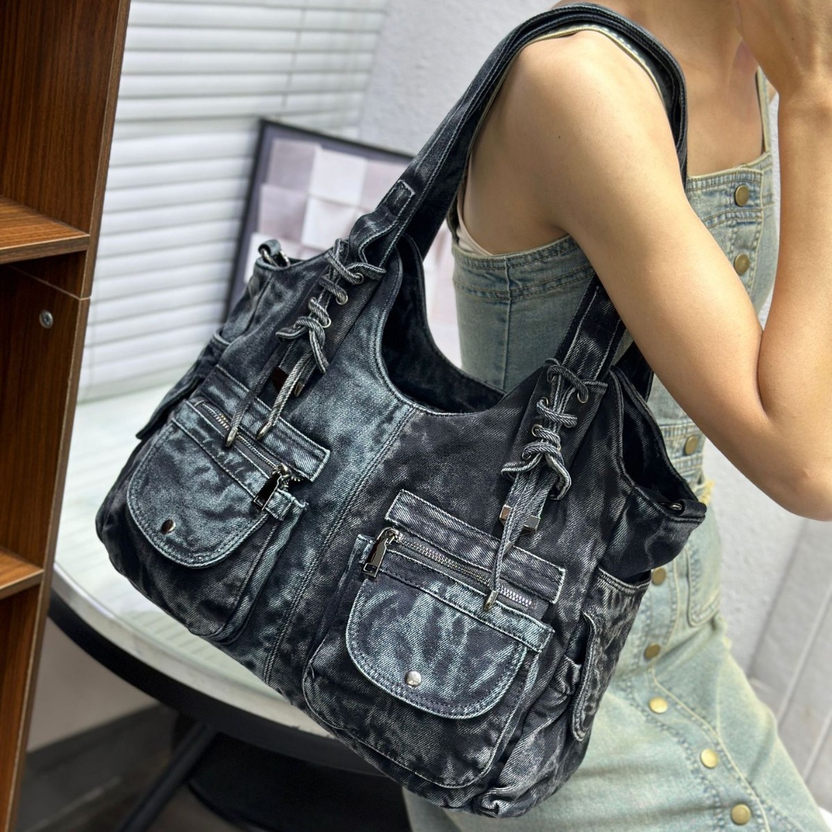 Women's Denim Bag Y2K Vintage  - Women Bags Jeans review and price