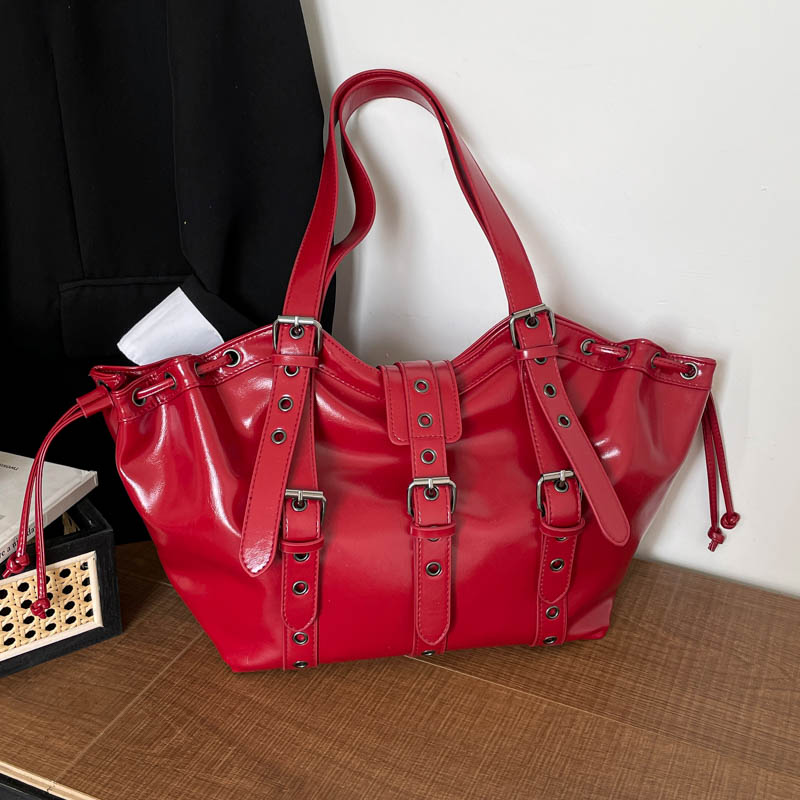 Y2K Gothic Rivet Adjustable St - Women Bags Sale review and price