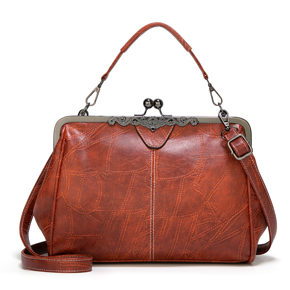 Shoulder Bags Women Retro Fram - Doctor Bag Leather review and price