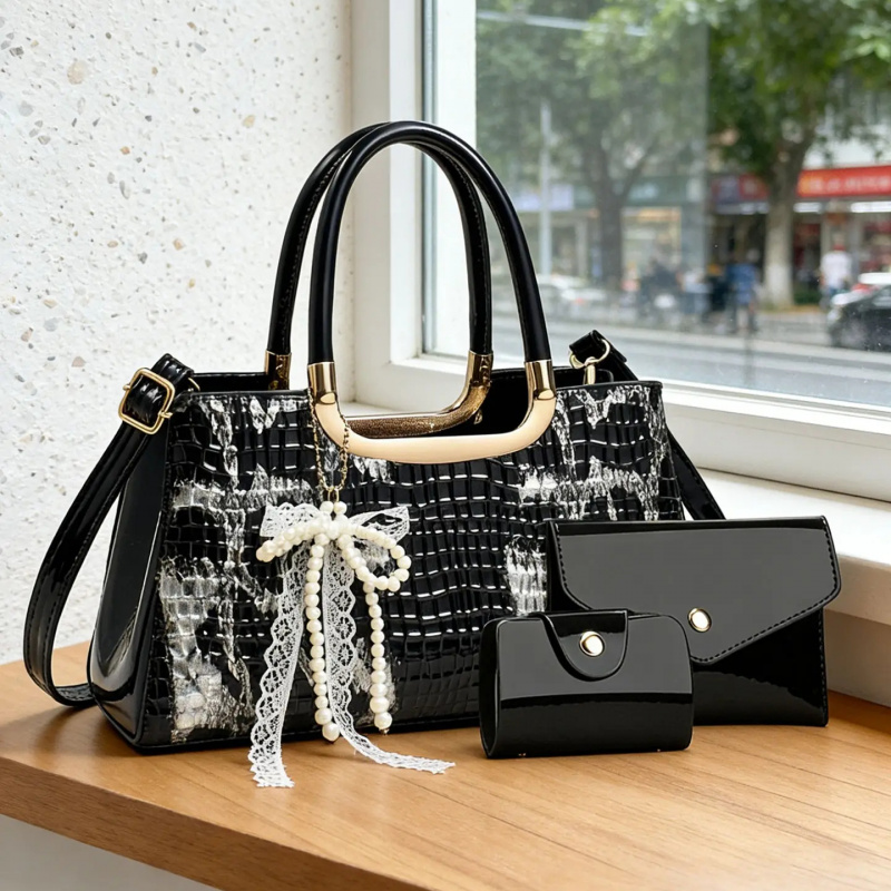 Women's Handbag Set, Crocodile - Women'S Evening Bags review and price