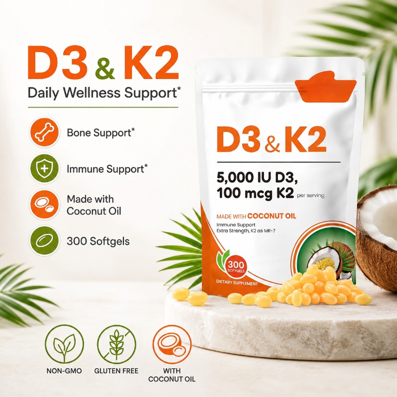 Vitamin D3 K2 Softgels with Co - Women Bags Mk review and price