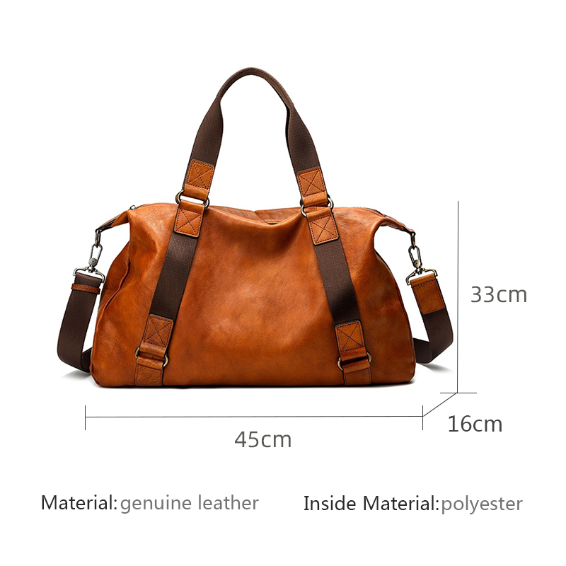Men's Travel Bag Genuine Leath - Doctor Bag Leather review and price