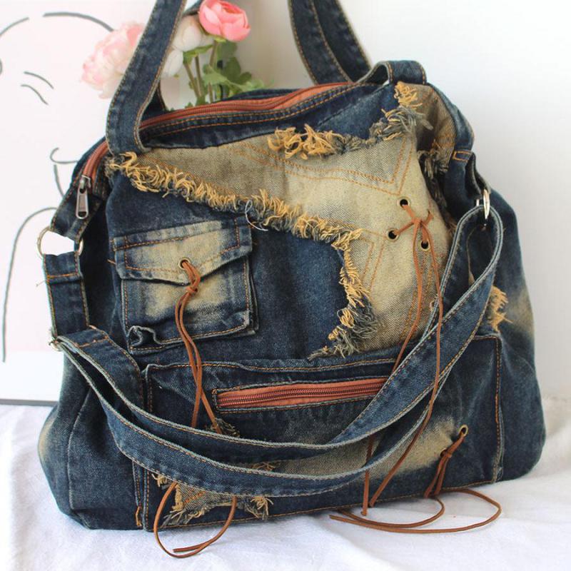 Y2k Wasteland Stray Retro  Den - Women Bags Jeans review and price