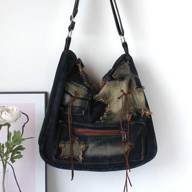 Y2k Wasteland Stray Retro  Den - Women Bags Jeans review and price